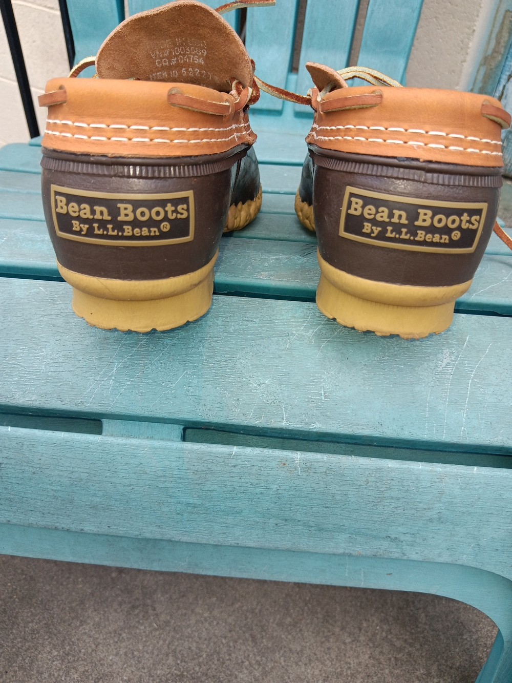 L.L. Bean Brown and Tan Duck Boots - Women's Ankle Booties - Picture 6 of 14